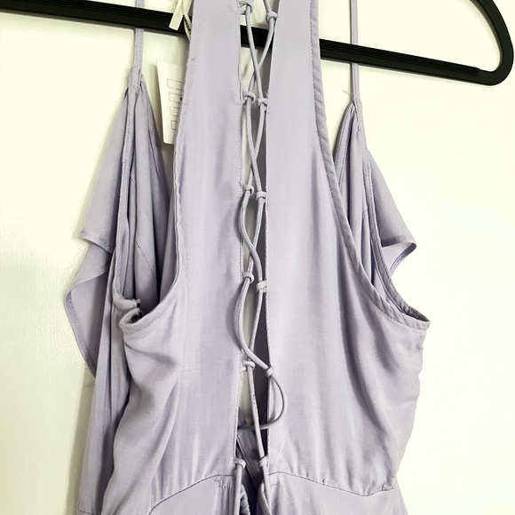 NWT Urban Outfitters Kimchi Blue swing ruffle dress in lavender sz 6. - Picture 5 of 5